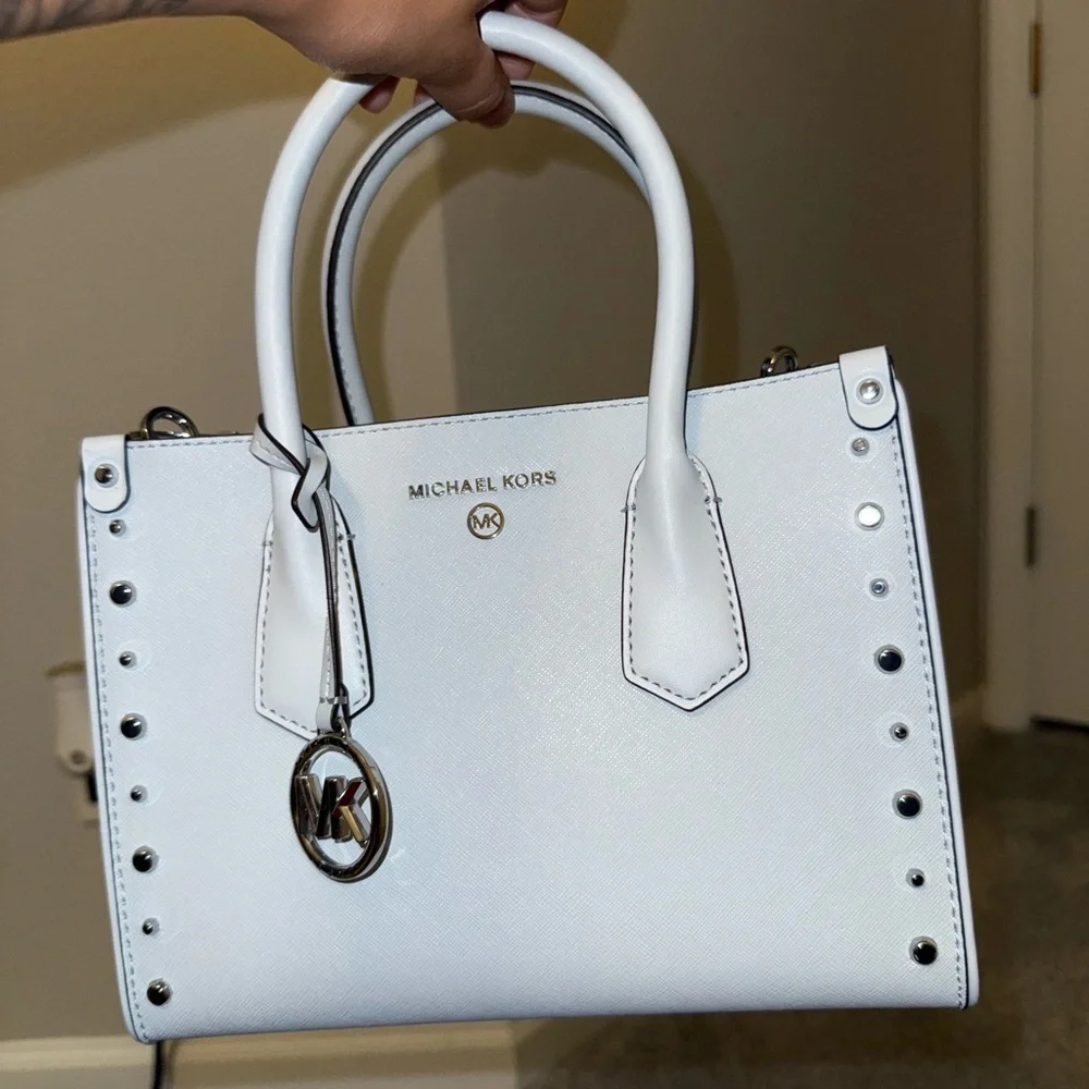 Michael Kors Sky Blue Satchel - Picture 6 of 9